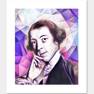 Horace Walpole Pink Portrait | Horace Walpole Artwork 8 Posters and Art